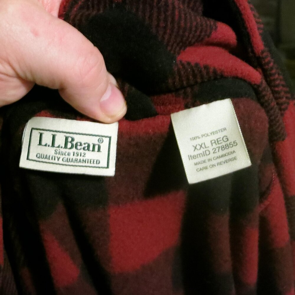 LL Bean mens robe xxl